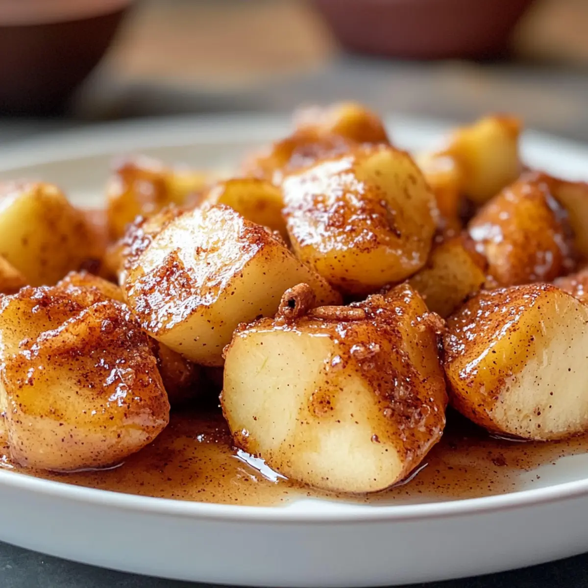 Zimt-Äpfel aus der Heißluftfritteuse leicht gemacht